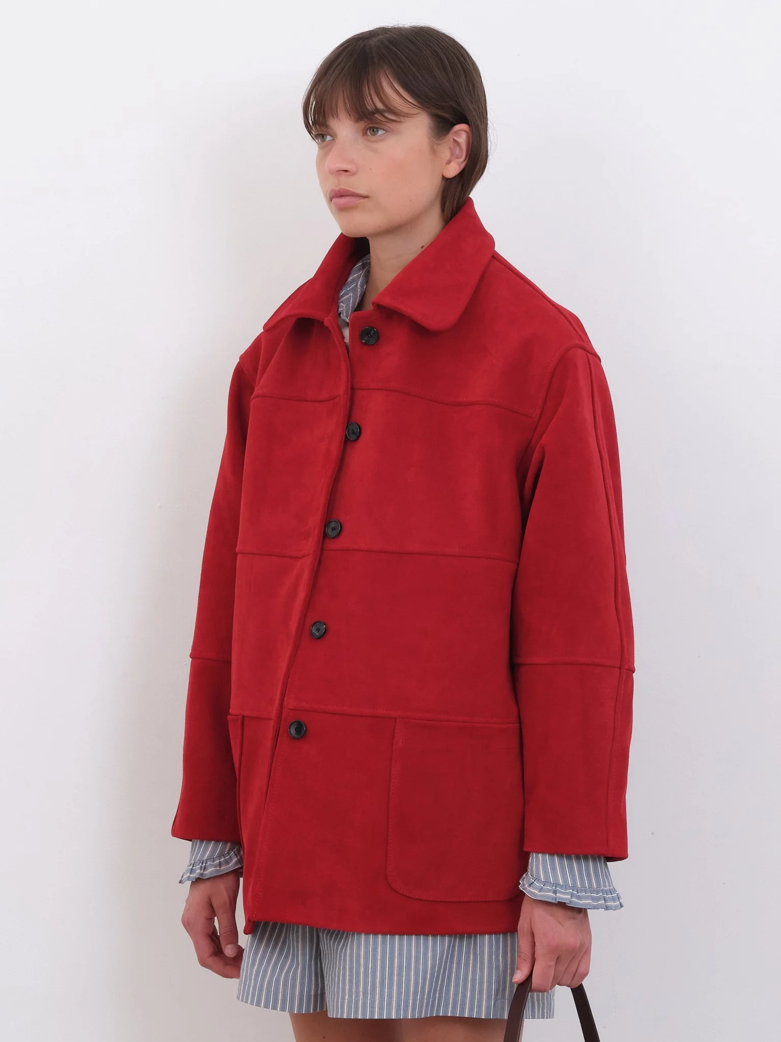 ジャケット・アウター SOSHIOTSUKI 20aw HANGING COAT 44 RED SOSHIOTSUKI 20aw HANGING COAT 44 RED